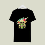Baby Yoda Hug Mountain Dew 2 T Shirt
