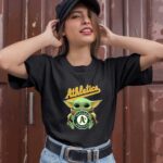 Baby Yoda Hug Oakland Athletics Baseball 1 T Shirt