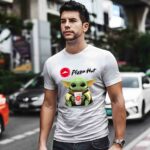 Baby Yoda Hug Pizza Hut 3 T Shirt