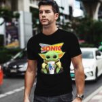 Baby Yoda Hug Sonic Drive In 0 T Shirt