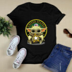 Baby Yoda Hug United States Army 2 T Shirt