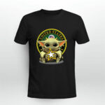 Baby Yoda Hug United States Army 4 T Shirt