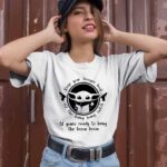 Baby Yoda Keep Your Booger Hook Off the Bang Bang Switch Til Youre Ready to Bring the Boom Boom 2 T Shirt