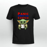 Baby Yoda Panic at the Costco 4 T Shirt