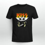 Baby Yoda Play Guitar Kiss Band 3 T Shirt