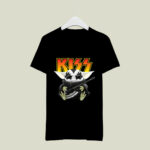 Baby Yoda Play Guitar Kiss Band 4 T Shirt