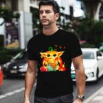 Baby Yoda Pumpkin Witch Halloween 0 T Shirt
