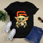 Baby Yoda San Francisco Giants 2 T Shirt