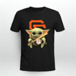 Baby Yoda San Francisco Giants 3 T Shirt