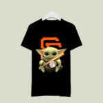 Baby Yoda San Francisco Giants 4 T Shirt