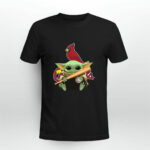 Baby Yoda St Louis Cardinals 3 T Shirt