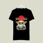 Baby Yoda Wearing Jiu Jitsu Star Wars 4 T Shirt