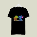 Baby Yoda and Baby Stitch Friends 2 T Shirt