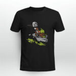 Baby Yoda and Mandalorian Calvin and Hobbes 2 T Shirt