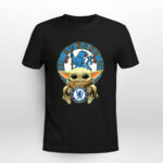 Baby yoda hug Chelsea logo 2021 0 T Shirt