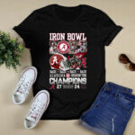 Back To Back Alabama 27 24 Auburn Saturday Nov 25 2023 Jordan Hare Stadium 4 T Shirt