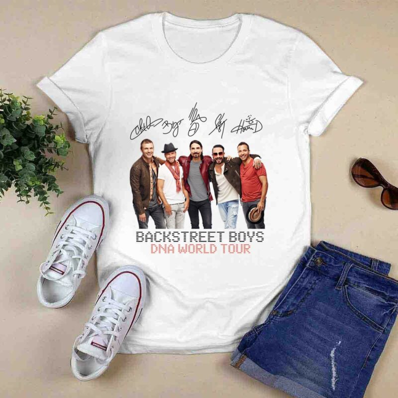 Backstreet Boys Dna World Tour Band 0 T Shirt