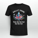 Ballet Shark Ten Du du du Funny 2 T Shirt