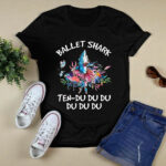 Ballet Shark Ten Du du du Funny 2003 T Shirt