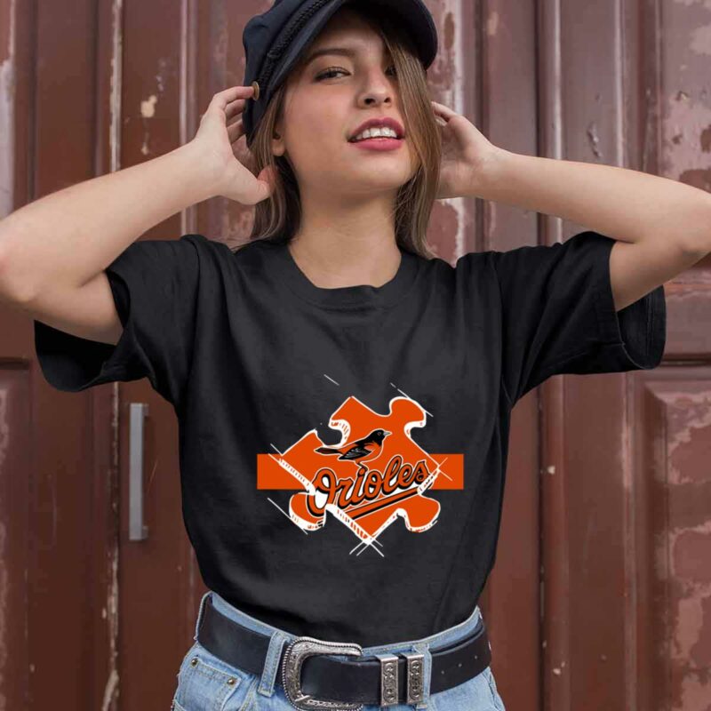 Baltimore Orioles Autism 0 T Shirt