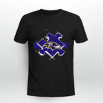 Baltimore Ravens Autism 2 T Shirt