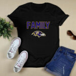 Baltimore Ravens Family 3 T Shirt