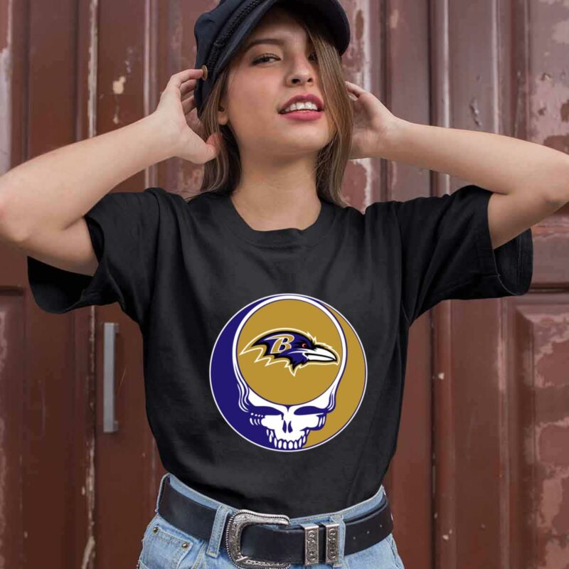 Baltimore Ravens Grateful Dead Fan Fan Football 0 T Shirt