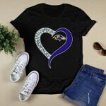Baltimore Ravens Hear 4 T Shirt