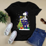 Baltimore Ravens Snoopy Woodstock Christmas 2 T Shirt
