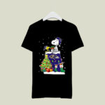 Baltimore Ravens Snoopy Woodstock Christmas 3 T Shirt