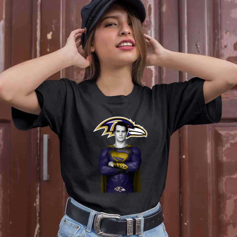 Baltimore Ravens Superman 0 T Shirt