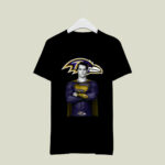 Baltimore Ravens Superman 3 T Shirt