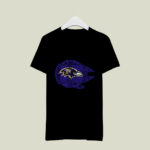 Baltimore Ravens The Millennium Falcon Star Wars 2 T Shirt