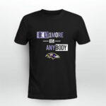 Baltimore Ravens Vs Anybody 4 T Shirt