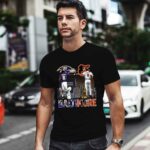 Baltimore Sport Lamar Demeatrice Jackson Jr And Cal Ripken Jr Signatures 1 T Shirt