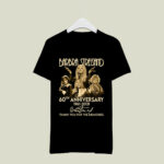 Barbra Streisand 60th Anniversary 1961 2021 Thank You For The Memories Signature 3 T Shirt