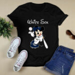 Baseball Mickey Team Chicago White Sox 2 T Shirt