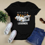 Baseball Yankees Derek Jeter Jorge Posada Mariano Rivera Andy Pettitte legends 2 T Shirt