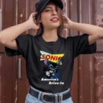 Bat Stitch Sonic Americas Drive In 1 T Shirt