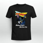 Bat Stitch Sonic Americas Drive In 2 T Shirt