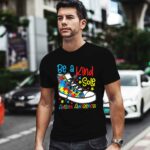 Be A Kind Sole Autism Awareness Puzzle Shoes Be Kind 0 T Shirt