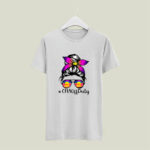 Beach Summer Sunglasses Messy Bun Mom CNA Off Duty 5 T Shirt