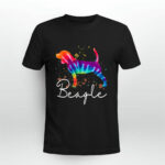 Beagle Tie Dye Rainbow Dog Lover Gift 3 T Shirt 1