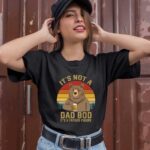 Bear Drink Beer Its Not A Dad Bod Its A Father Figure Vintage 2010 T Shirt