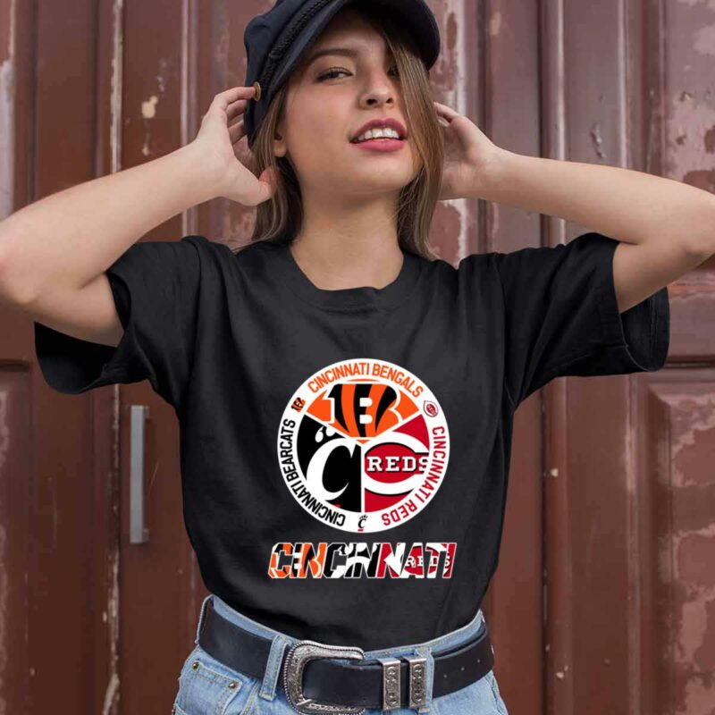 Bearcats Bengals Reds Cincinnati 0 T Shirt