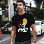 Beavis Fire 4th Of July 1268 T Shirt