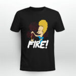 Beavis Fire 4th Of July 1270 T Shirt