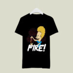 Beavis Fire 4th Of July 3 T Shirt