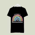 Behavior Is Communication Rainbow Special Education Teacher Gifts for Teacher 2 T Shirt