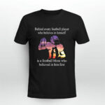 Behind Every Football Player Family Mom Mother 3 T Shirt